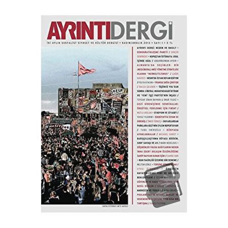 Ayrıntı Dergisi Sayı: 1 Kasım-Aralık 2013