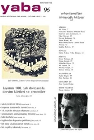 Yaba Edebiyat Dergisi Sayı: 96