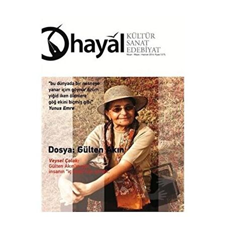 Hayal Kültür Sanat Edebiyat Dergisi Sayı: 57 (Nisan-Mayıs-Haziran) 2016