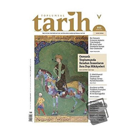 Toplumsal Tarih Dergisi Sayı: 322 Ekim 2020