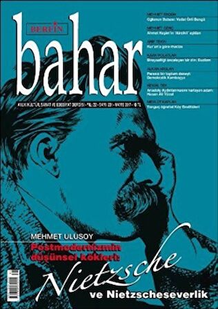 Berfin Bahar Aylık Kültür Sanat ve Edebiyat Dergisi Sayı: 231 Mayıs 2017