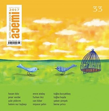 Acemi Aktüel Edebiyat Dergisi Sayı: 33 Temmuz - Ağustos 2017