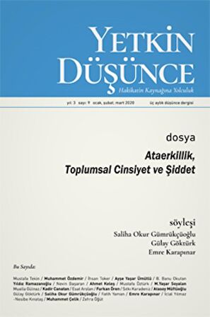 Yıl: 2 Sayı: 9 Ocak - Şubat - Mart 2020