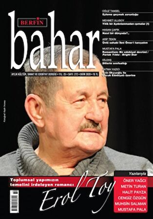 Berfin Bahar Aylık Kültür Sanat ve Edebiyat Dergisi Sayı: 272 Ekim 2020