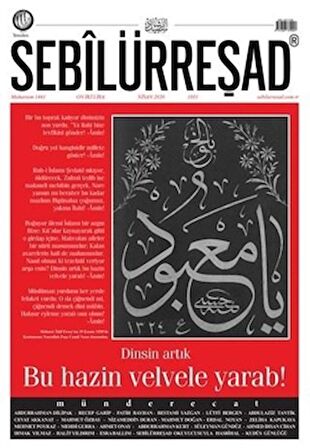 Sebilürreşad Dergisi Sayı: 1051 Nisan 2020