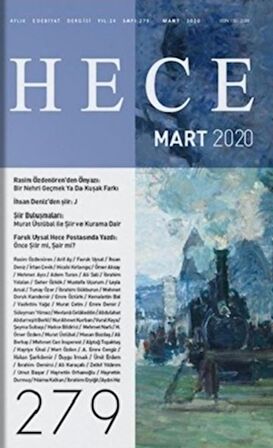 Hece Öykü Dergisi Sayı: 279 Mart 2020