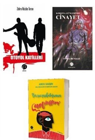 Otoyol Katilleri - Korona Günlerinde Cinayet - Bir Suç Psikoloğunun Not Defteri (Polisiye Gerilim Seti 3 Kitap Takım) / Arkın Gelişin