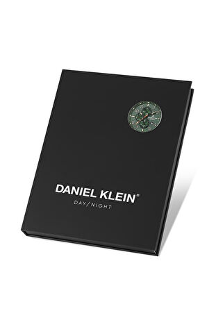 Daniel Klein Çelik Kordon & Deri Kordonlu İç Fonksiyonları Aktif 3 Atm Erkek Kol Saati SET.10737.Y3