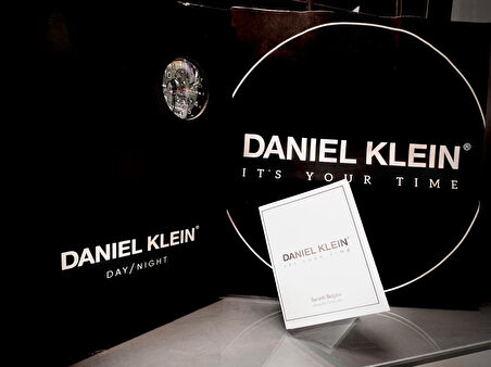 Daniel Klein Çelik Kordon & Deri Kordonlu İç Fonksiyonları Aktif 3 Atm Erkek Kol Saati SET.10737.Y3