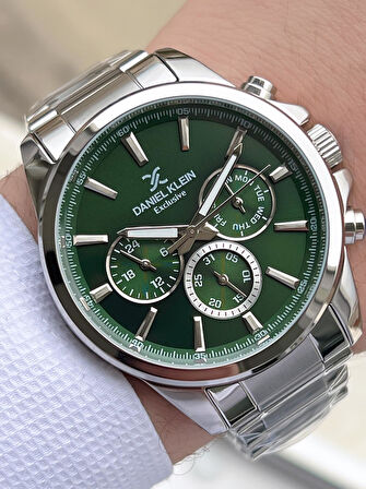 Daniel Klein İç Fonksiyonları Aktif 30 Mt Suya Dayanıklı 2 Yıl Garantili Erkek Kol Saati FDK.10587F7