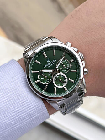 Daniel Klein İç Fonksiyonları Aktif 30 Mt Suya Dayanıklı 2 Yıl Garantili Erkek Kol Saati FDK.10587F7