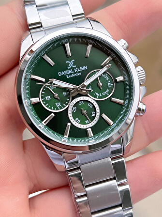 Daniel Klein İç Fonksiyonları Aktif 30 Mt Suya Dayanıklı 2 Yıl Garantili Erkek Kol Saati FDK.10587F7