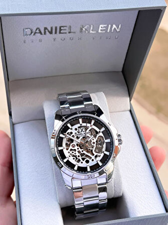 Daniel Klein Otomatik Ve Manuel Kurma Özellikli 30 Mt Suya Dayanıklı Erkek Kol Saat FDK.10783.F2