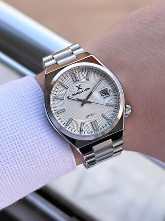 Daniel Klein Takvimli Kadran Rolex Kasa 30 Mt Suya Dayanıklı 2 Yıl Garantili Erkek Kol Saati 10752F1