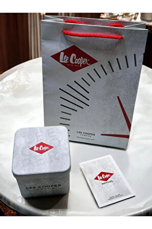 Lee Cooper Çelik Kordon 2 Yıl Garantili 3 Atm Suya Dayanıklı Kadın Kol Saati+Bileklik F.08006.350