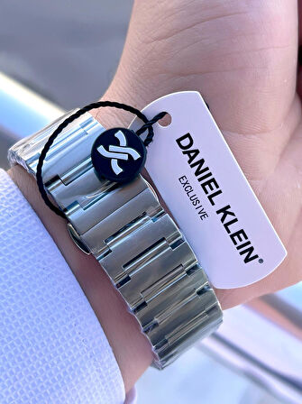 Daniel Klein Çelik Kasa&Kordon İç Fonksiyonları Aktif 2 Yıl Garantili Erkek Kol Saati FG.CL.13996.2