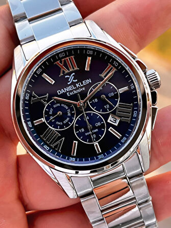 Daniel Klein İç Fonksiyonları Aktif 30 Mt Suya Dayanıklı 2 Yıl Garantili Erkek Kol Saati FG.14222.2