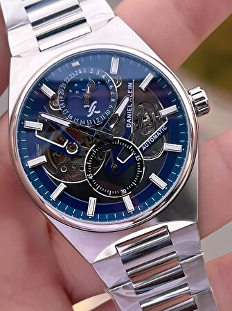 Daniel Klein Otomatik Ve Manuel Kurmalı Mehtap Ve Güneş Kadranlı 3 Atm Erkek Kol Saat FDK.14269.K5