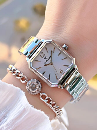 Daniel Klein Çelik Kordon 30 Mt Suya Dayanıklı Kadın Kol Saati+Bileklik BYN.10953.1