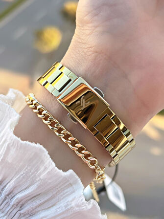 Daniel Klein Çelik Kordon 30 Mt Suya Dayanıklı Kadın Kol Saati+Bileklik BYN.14090.7