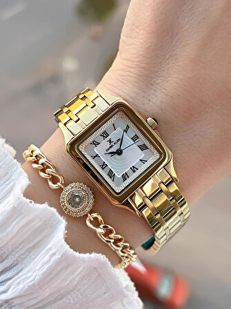 Daniel Klein Çelik Kordon 30 Mt Suya Dayanıklı Kadın Kol Saati+Bileklik BF.GF.10814.3