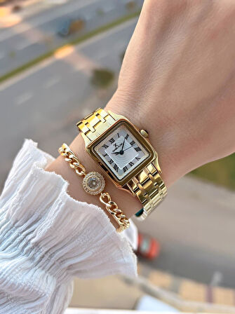 Daniel Klein Çelik Kordon 30 Mt Suya Dayanıklı Kadın Kol Saati+Bileklik BF.GF.10814.3