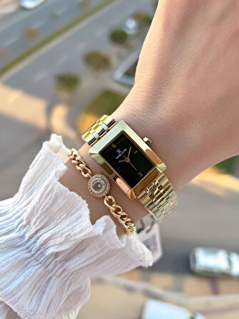 Daniel Klein Çelik Kordon 30 Mt Suya Dayanıklı Kadın Kol Saati+Bileklik BF.GF.10821.4