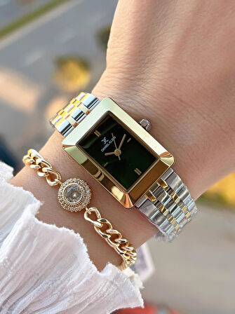 Daniel Klein Çelik Kordon 30 Mt Suya Dayanıklı Kadın Kol Saati+Bileklik BF.GF.10821.7