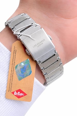 Lee Cooper Çelik Kordon Kadran Özellikleri Aktif 50 Mt Suya Dayanıklı Erkek Kol Saati FG.8263.350