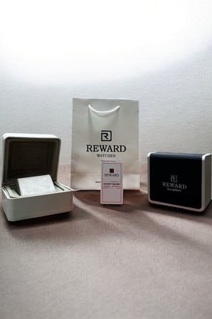 Reward Otomatik Luxury Seri Erkek Saati Çelik Kordon 5 ATM Su Geçirmez 2 Yıl Garanti RW.RQ.001