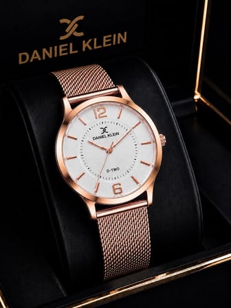 Daniel Klein Premium Seri Hasır Kordon 2 Yıl Garantili 3 Atm Suya Dayanıklı Kadın Kol Saati C13306.7