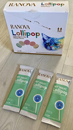 Ranova Kurutulmuş Arpa Çimli Kedi Lolipop 1,4 G X 3 Adet Sk:2026