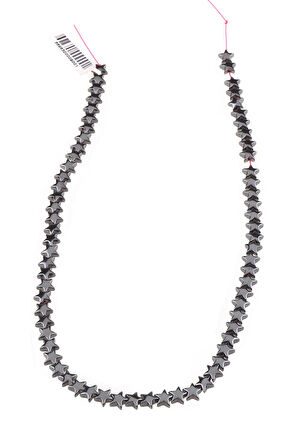 8 MM Yıldız Hematit Dizi Doğaltaş - DZ4305