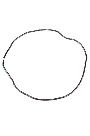 3X5 MM Silindir Renkli Hematit Taşı Dizi - DZ4321-R