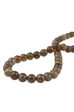 6 MM Labradorit Doğal Taş Dizi
