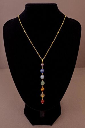 7'li Çakra Taşı Kolye