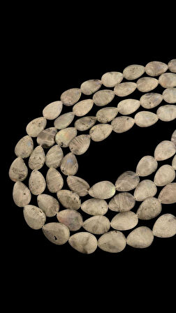 17x13 MM Labradorit Taşı Dizi