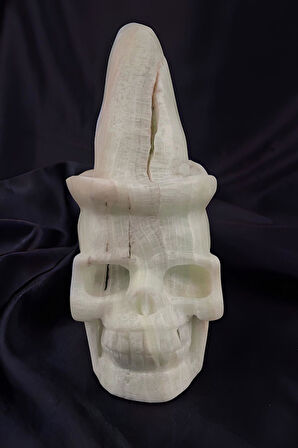 Kuru Kafa Figürlü Oniks Taşı