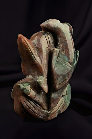 Yunus Balığı Hint Akik Taşı