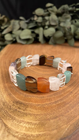 Karışık Doğal Taş Bileklik