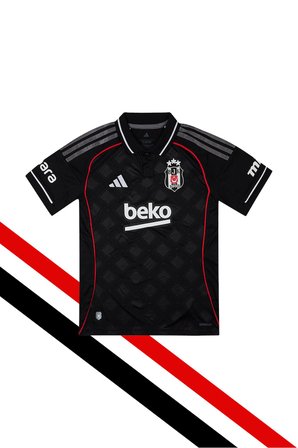 ORJİNAL LİSANSLI ADİDAS BEŞİKTAŞ FORMA 25-26 SEZON SİYAH ÇOCUK FORMASI LAZER  KUTU HEDİYELİ