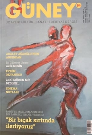 Güney Üç Aylık Kültür Sanat Edebiyat Dergisi Sayı: 94 Ekim-Kasım-Aralık 2020