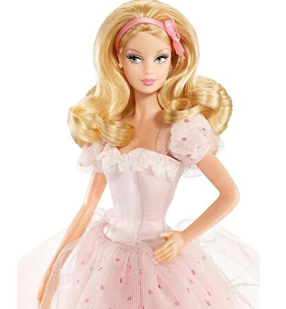 Birthday Wishes Barbie Doll 2012 Mattel Pink Label - Barbie Bebek