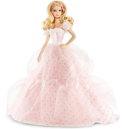 Birthday Wishes Barbie Doll 2012 Mattel Pink Label - Barbie Bebek