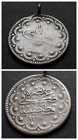 1327-1 (1909) V.Mehmed Reşad 5 Kuruş 5,70 gram Gümüş TEMİZ/ÇT Eski Madeni Para - 39963668060bd82c4c