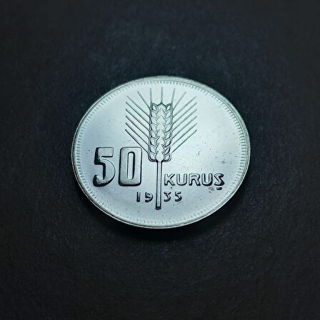 Escoines Koleksiyon 50 Kuruş 1935 Nostalji Setinden Çıkma 925 Ayar gümüş 7,44 gram PROOF madeni para 3996366c2cacff3ab1