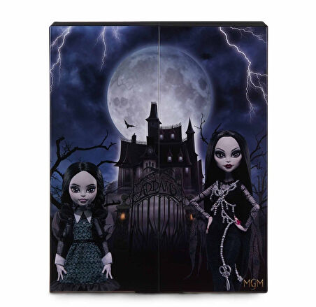 Escoines Koleksiyon 2024 Skullector Addams Family Doll Two-Pack - Addams Ailesi Bebek İkili Paket