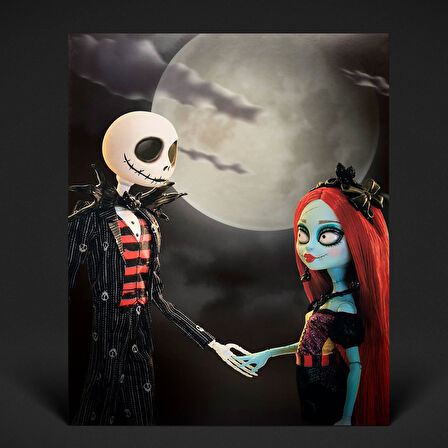 Escoines Koleksiyon Skullector The Nightmare Before Christmas DollS - Kabus Öncesi Noel Bebekleri