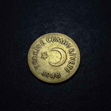 Escoines Koleksiyon 1948 25 Kuruş ÇÇT eski madeni para - 3996366df0ec124cad