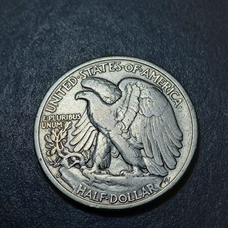 Escoines Koleksiyon 1941 ABD ½ Dolar 12,31 Gram Gümüş TEMİZ+ yabancı GÜMÜŞ para - 3996366f3de476088b